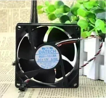 The original DATE CH 0825-12LLBA 12V 0.05A 8CM 80*80*25 three wire chassis fan