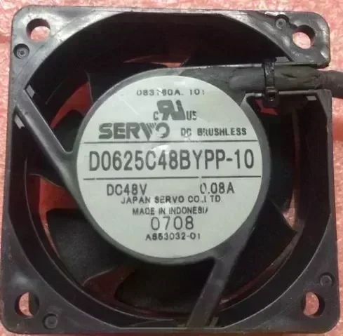 Original servo-6025 48V 0.08A D0625C48BYPP-10 60 * 60 * 25mm 4 line dustproof and waterproof fan