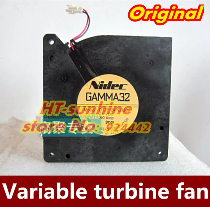 100% Original NIDEC D12F-24PLH1C13 24V DC 0.91A 12032 frequency turbine fan 120X120X32mm - Image 2