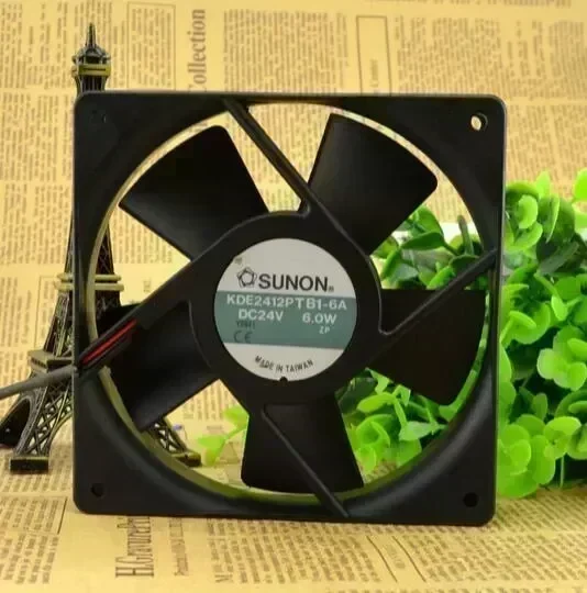Original genuine SUNON KDE2412PTB1-6A DC24V 6.0W 120*120*25 MM fan