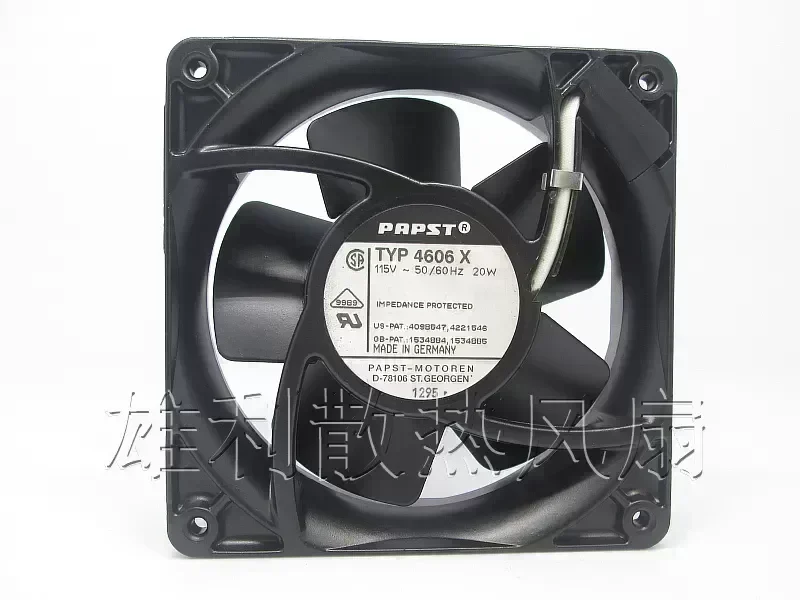 Free Delivery.4606X TYP 4606 115V 20W original 12038 high temperature fan