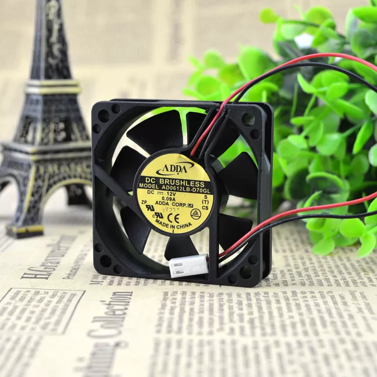 Free Delivery. 6015 6 cm mute fan 12 v 0.09 A power supply cooling fan AD0612LB - D70GL