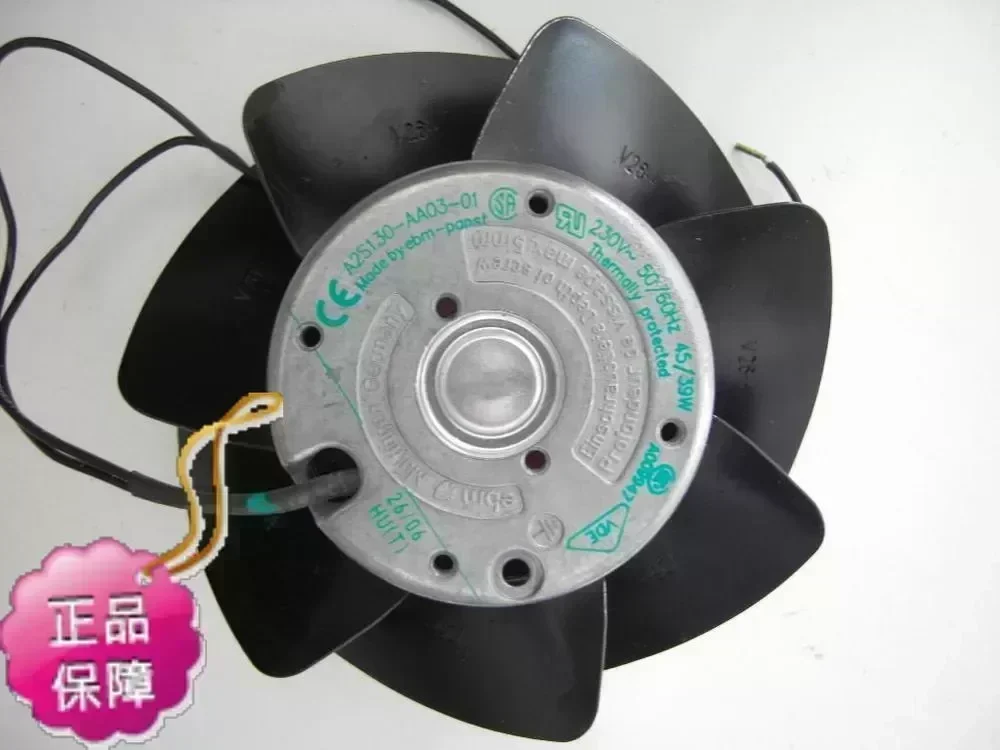 New Original German ebmpapst A2S130-AA03-01 AC220V 45W temperature frameless cooling fan
