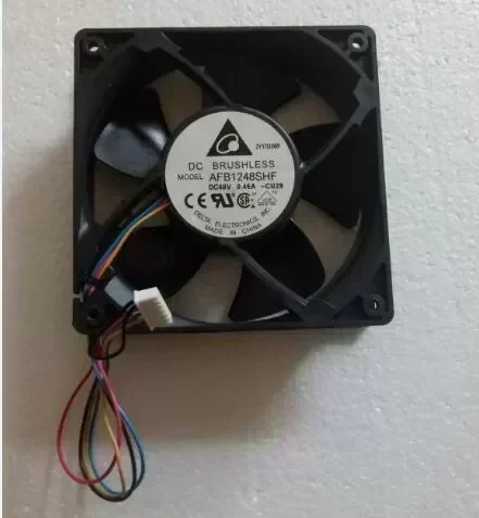 Delta AFB1248SHF CU29 Server Square Cooling Fan DC 48V 0.45A 120x120x32mm