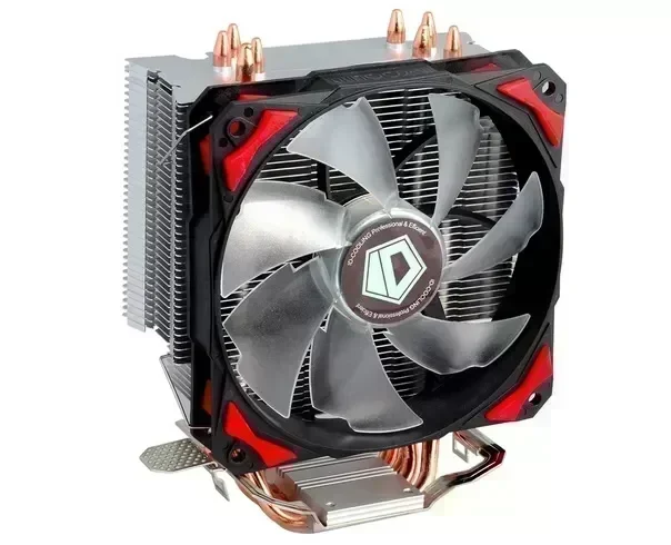 Free shipping ID-Cooling SE-214 4pin PWM 120mm CPU cooler fan 4 heatpipe cooling LGA1151 775 115x FM2+ FM2 FM1 AM3+ CPU Radiator