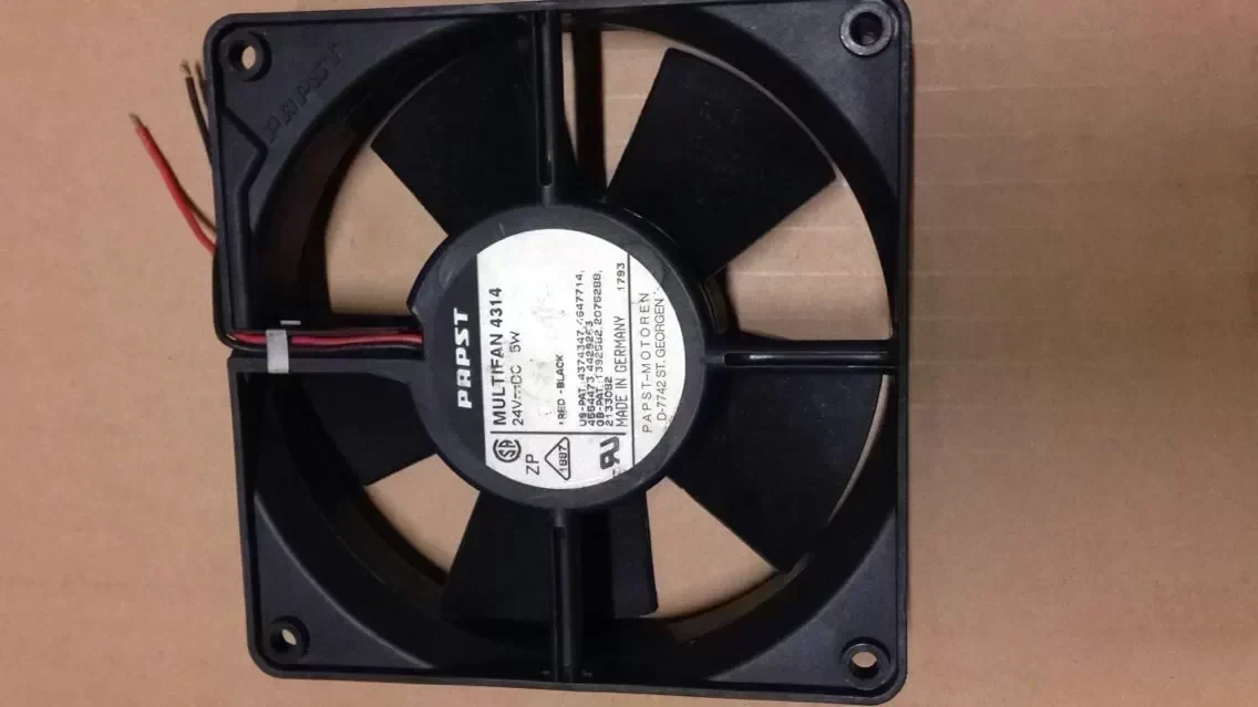 USED FOR EBMPAPST MULTIFAN 4314 24V 5W 12032 12cm cooling fan