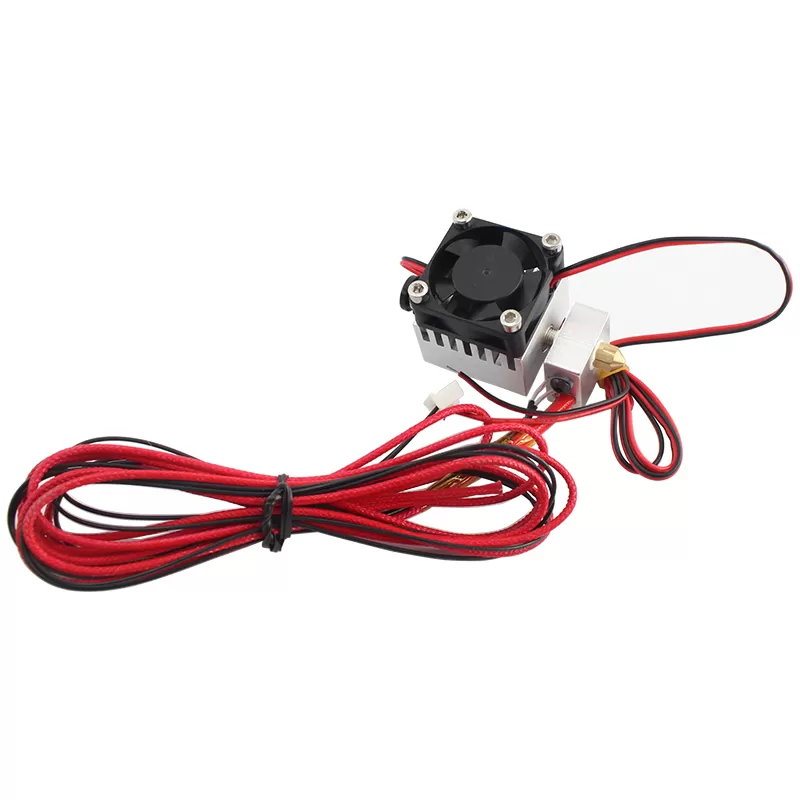 Tarantula Extruder With Cooling Fan For TEVO Tarantula MK8 Aluminium Extruder For Filament 1.75mm 3D Printer Parts