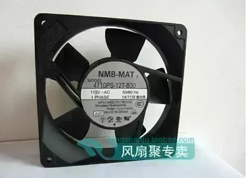 New original NMB12CM 12025 115V 14/11W 4710PS-12T-B30 AC fan