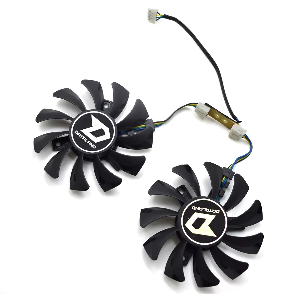 New Original 75mm APISTEK GA81O2U GA8102U PFTB DC 12V 0.38A 4Pin Graphics Video Card Cooling Daul Fan - Image 6
