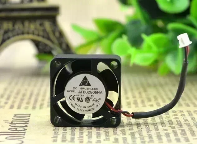 Wholesale:DELTA 2.5CM 25*25*10 5V 0.18A AFB02505HA 2 line double ball notebook fan