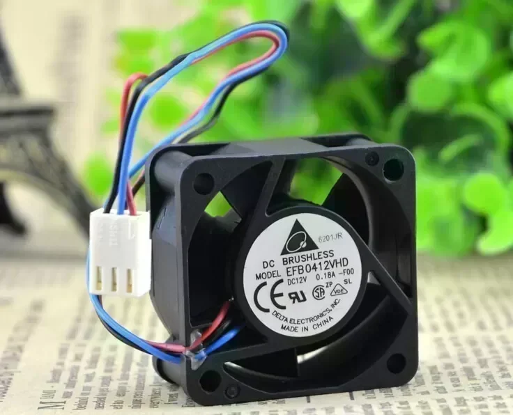Wholesale: genuine 12V 0.18A EFB0412VHD Delta 40*40* 1U server fan switch