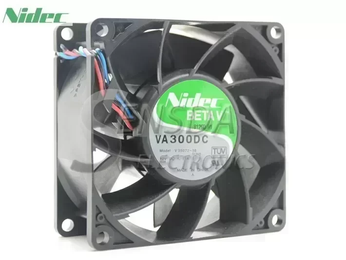 NIDEC VA300DC v35072-58 8cm 80mm 80*80*38mm 8038 12v 1.1A server fan
