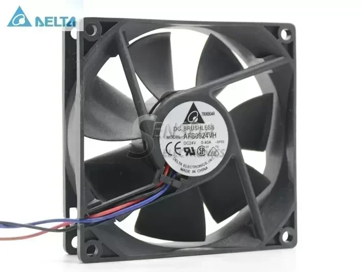 Wholesale Delta 9025 9cm 9225 92*92*25MM afb0924vh 24v 90mm fan 0.4a frequency converter double ball cooling fan