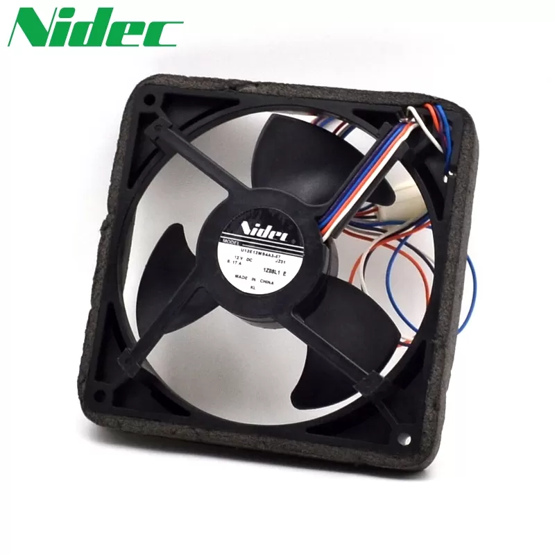 Free shipping original Nidec 12V 0.17A U12E12MS4A3-57 J232 waterproof silent cooling fan