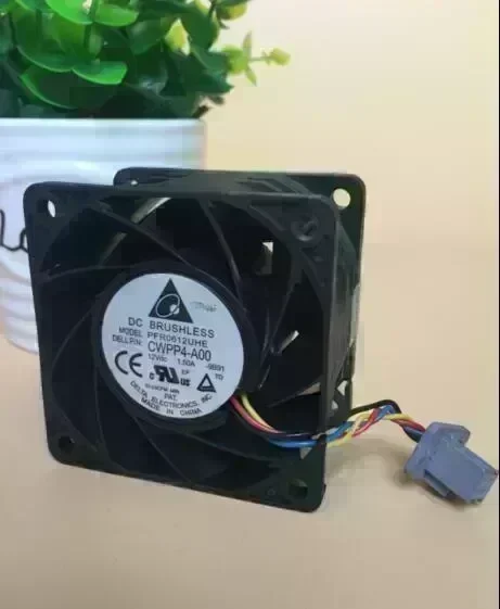 Wholesale Delta 6038 60x60x38mm DC 12V 1.50A 6CM PFR0612UHE 4-wire Server Large Air Cooling Fan