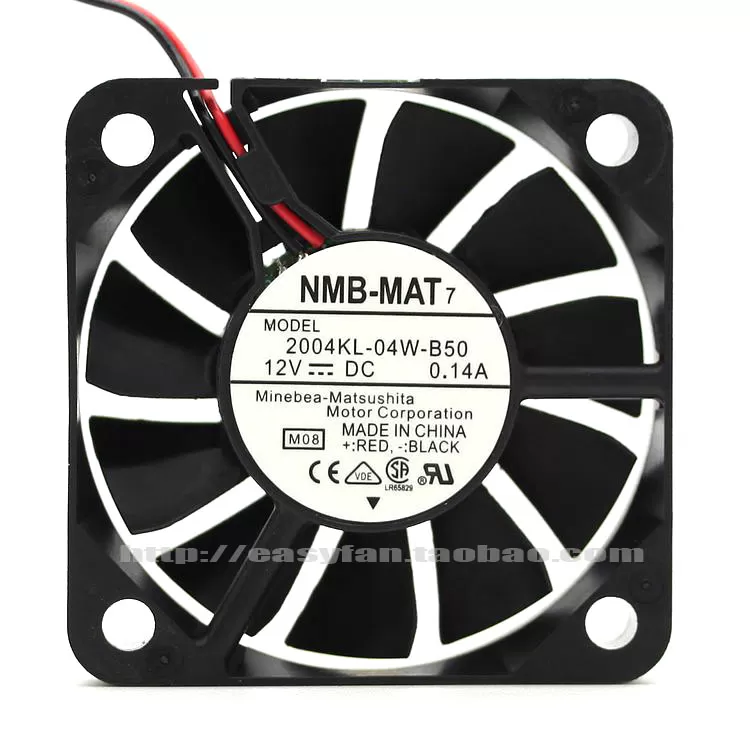 NEW NMB-MAT Minebea 04KL-04W-B59/B50 5010 5CM Double Ball bearing cooling fan