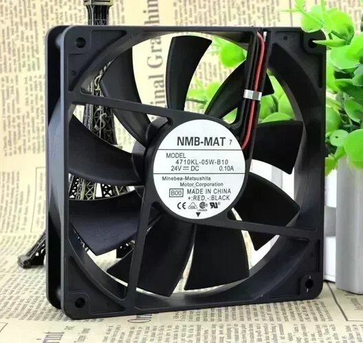 Wholesale: NMB-MAT7 4710KL-05W-B10 125 12CM 24V 0.10A 2P converter cooling fan