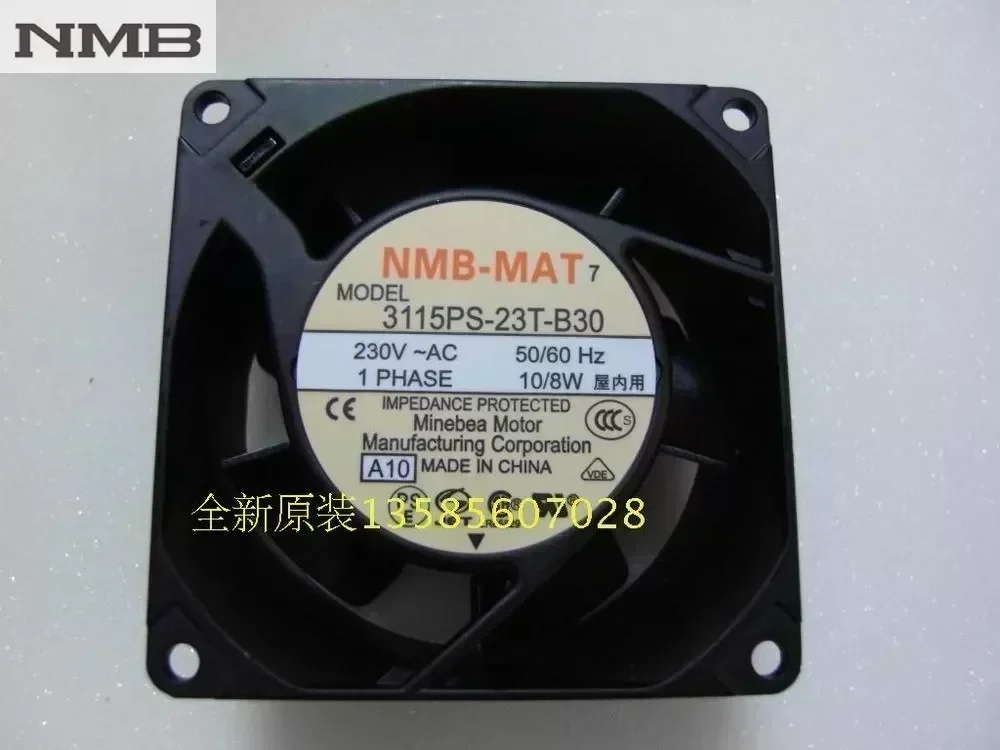 Original NMB Blowers 3115PS-23T-B30 8038 2V axial fans