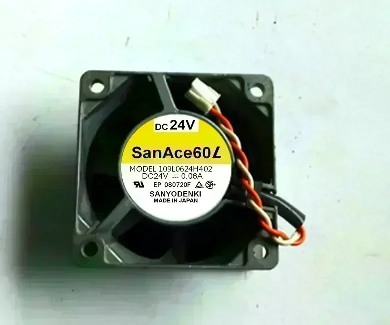 Original SANYO 109L0624H402 / S4D01 24V 0.06A / 0.08A 6025 60 * 60 * 25 Aluminum frame cooling fan...