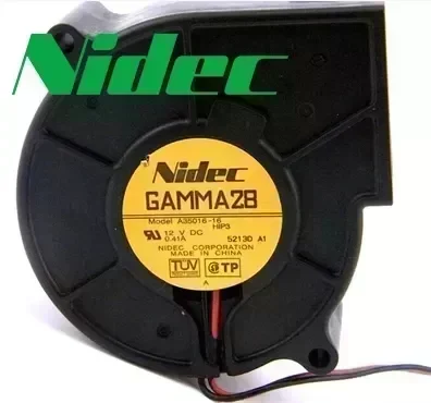 nidec Original GAMMA28 A35016-16 12V 0.41A 7530 centrifugal fan turbofan 75*75*30MM