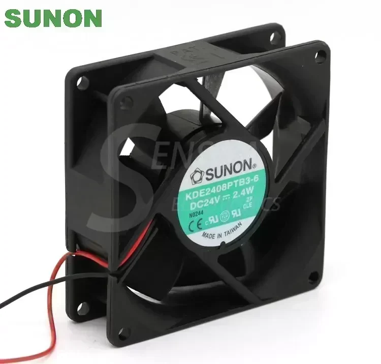 SUNON KDE2408PTB3-6 80mm 8cm DC 24V 2.4W 80x80x25mm server inverter axial cooling fans