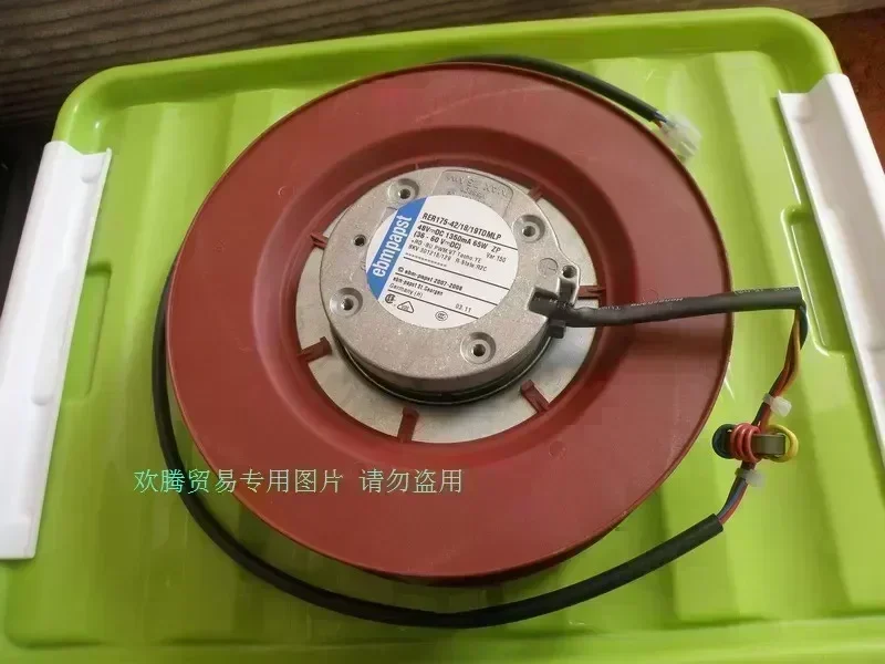Original EBM PAPST RER175-42/18/19TDMLP 48vDC 1350mA 65W vortex blower cooling fan