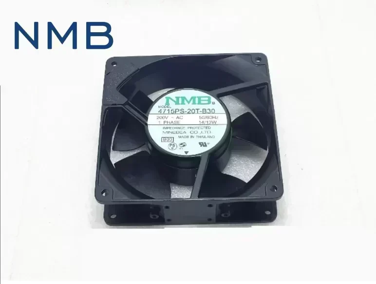 NMB New fan 4715PS-T-B30 0V 14 / 13W 138 12cm aluminum frame industrial fan