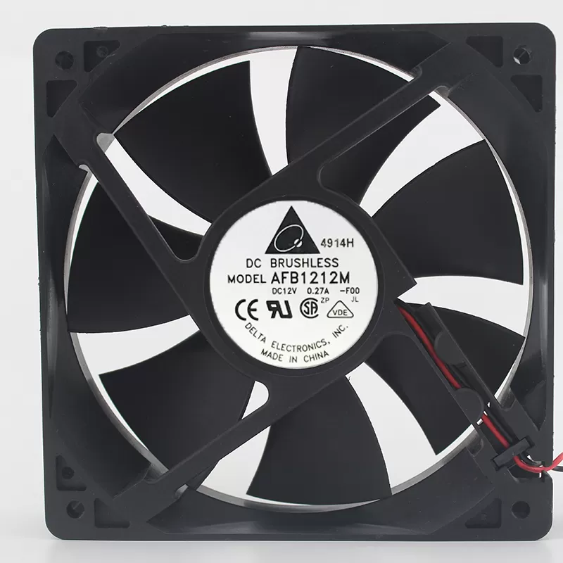 Brand new original 12cm 125 12V 0.27A AFB1212M double ball cooling fan