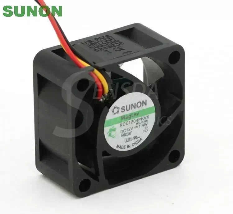 SUNON KDE1204PKVX 40 4cm 40mm 12V 1.4W server inverter power supply axial cooling fans