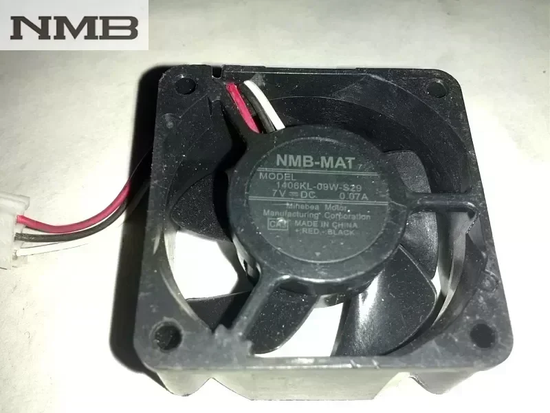 NMB 1406KL-09W-S29 3.5CM 3515 DC 7V 0.07A third line server inverter cooling fan