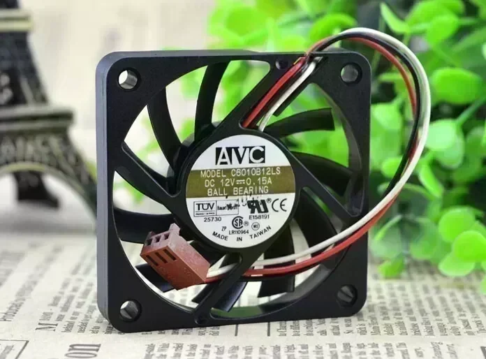 Wholesale: AVC 60*60*10 6CM 12V 0.15A C6010B12LS three wire double ball CPU fan