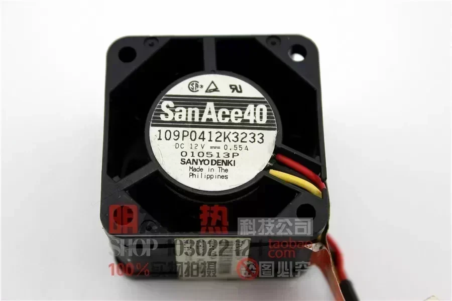 Original air volume fan 109P0412K3233 wholesale 4028 0.55A 4CM