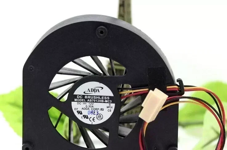 Wholesale: original AB7012HB-MC3 7CM 12V 0.30A ADDA dual ball turbo fan
