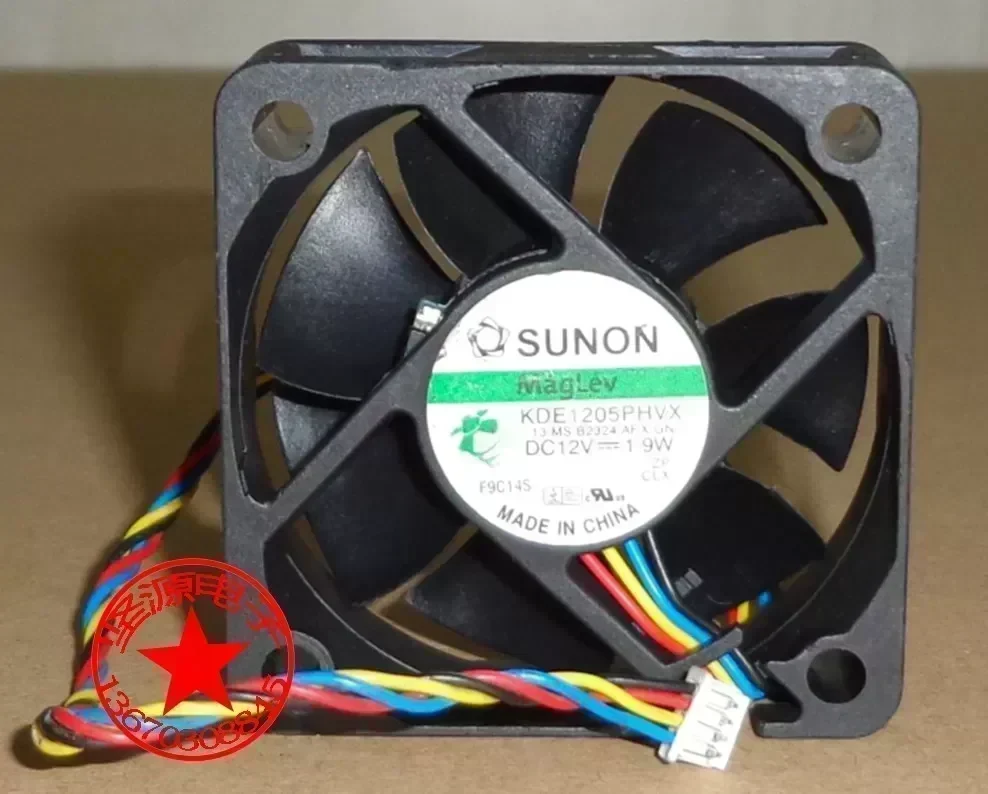 SUNON KDE15PHVH DC 12V 1.9W 50x50x15mm Server Square Fan
