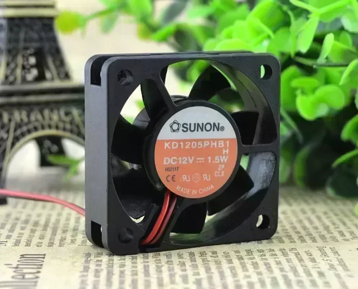 Wholesale: genuine SUNON 5CM 12V 1.5W KD15PHB1 50*50*15 2 wire cooling fan