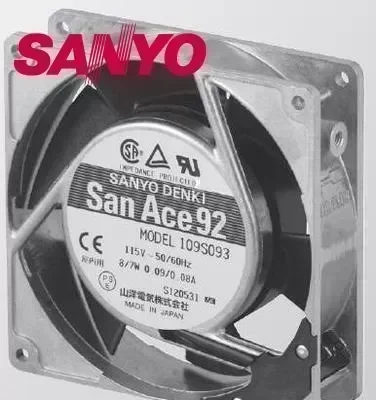 SANYO New 109S091 100V 8/7W 0.1/0.09A aluminum box 9025 AC cooling fan 90*90*25mm
