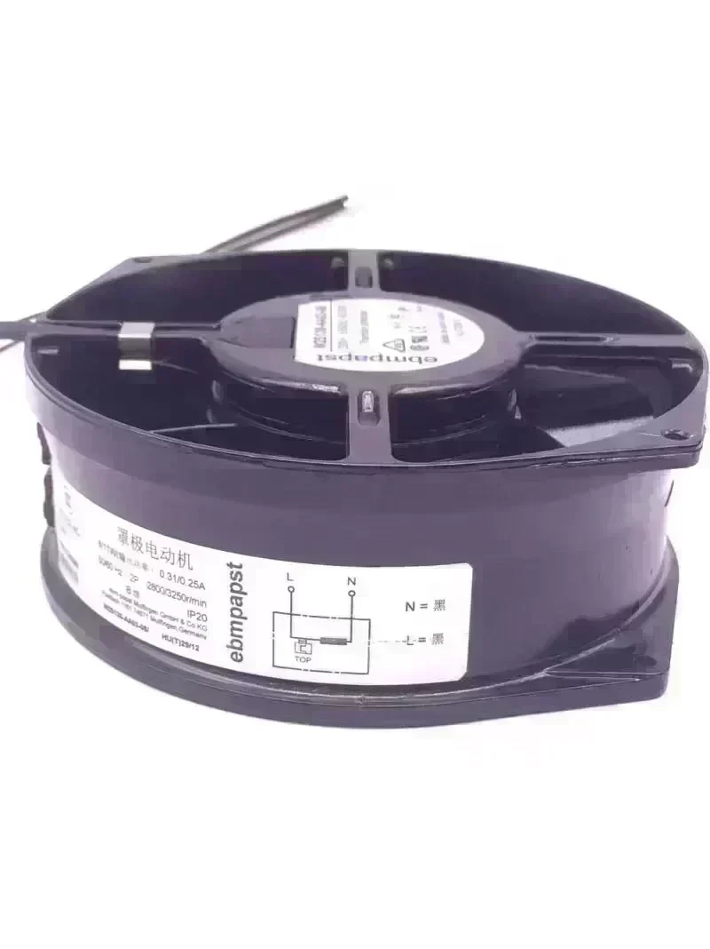 ebm-papst W2S130-AA03-08 AC 230V 45/39W 170X150X55mm Server Round Cooling Fan