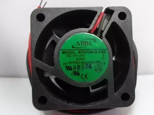 New Original ADDA AD0424HX-C50 DC24V 0.09A 40*40*20MM Inverter cooling fan
