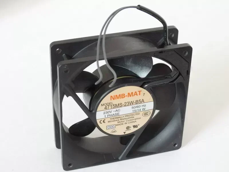 Original NMB 4715MS-23W-B5A AC2V 15/14W 1*1*38MM 12CM industrial cooling fan