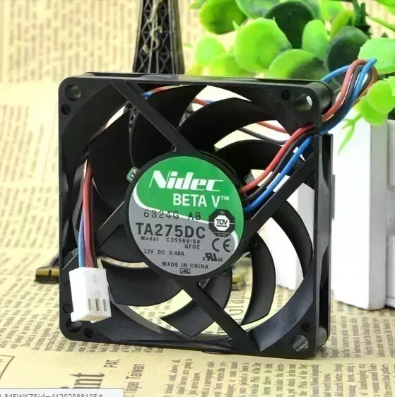 Wholesale:NIDEC C35598-58 GFOX 12V 0.48A package 7CM 7015 70*70*15 3 line fan