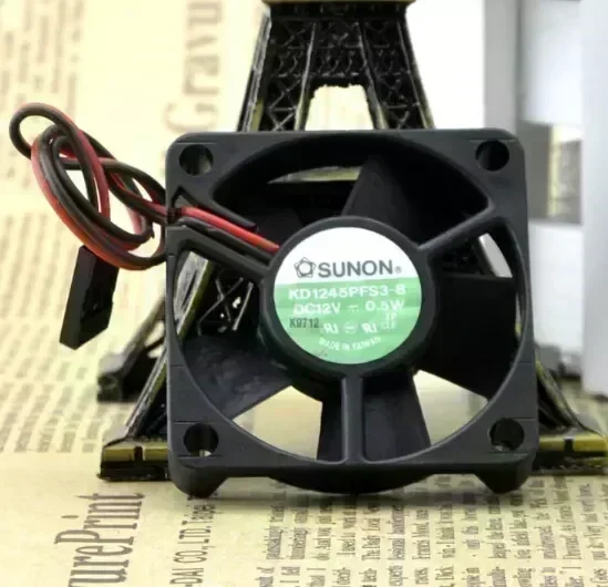 Wholesale: the original SUNON 40*40*10 12V 0.09W KD1245PFS3-8 4cm cooling fan