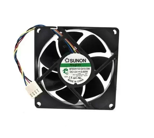 SUNON MF80251V2-Q010-S99 8025 12V 3.60W four-wire PWM chassis fan