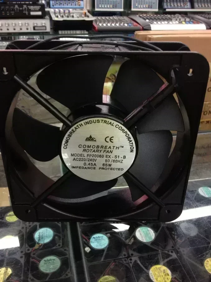 Sanxie fp-060ex-s1-b ball bearing cooling fan cm 2v 0.45a 65w