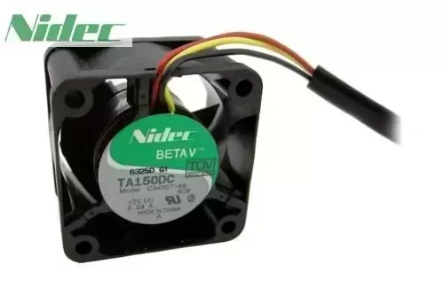 NIDEC TA150DC C34957-68 4028 40mm DC 12V 0.29A Dual ball bearing server inverter axial cooling fans