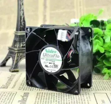 NIDEC 80*80*38 12V 1.5A V80E12BS2A7-07 8CM PWM four wire temperature air fan