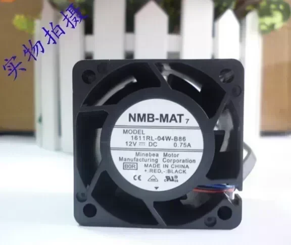 Wholesale: NMB 1611RL-04W-B86 4028 12V 0.75A 4 line PWM fan