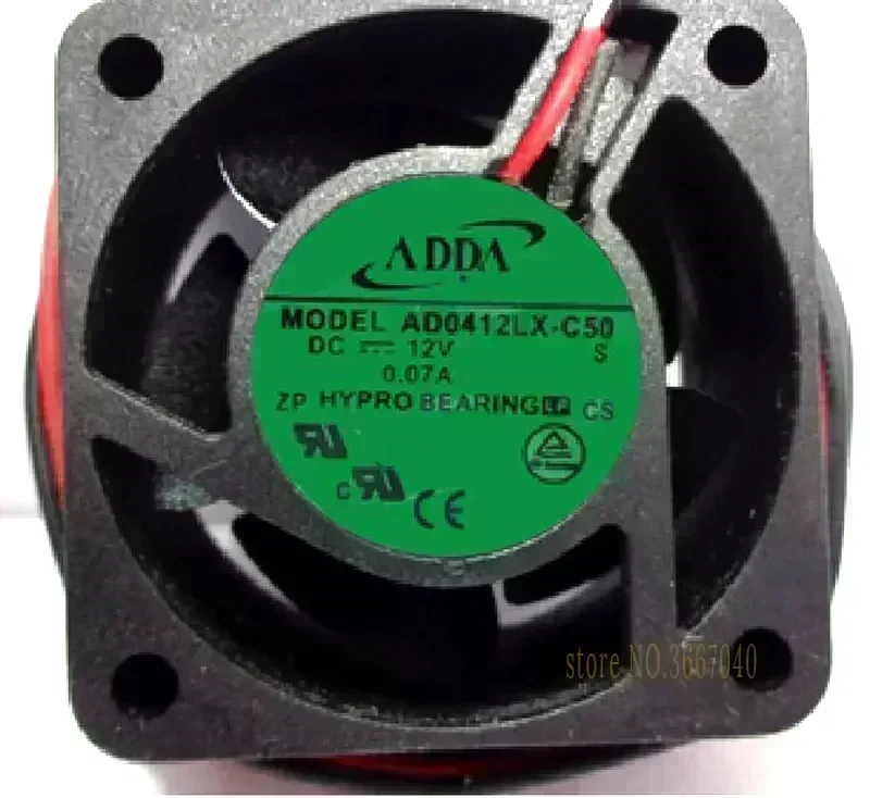 ADDA AD0412LX-C50 40*40*20mm 4cm 4020 DC 12V 0.07A Server Inverter cooling Fan