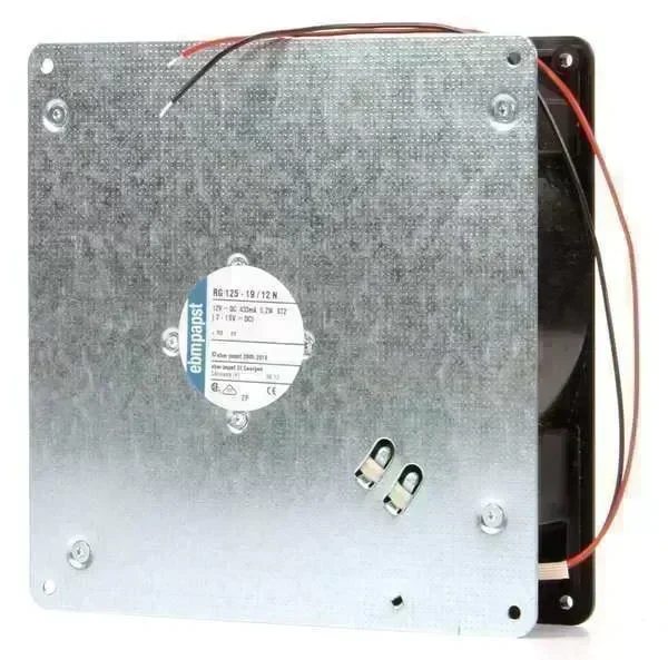 Ebm-Papst  RG125-19/12N 12VDC 7" Square Flatpack Axial Fan