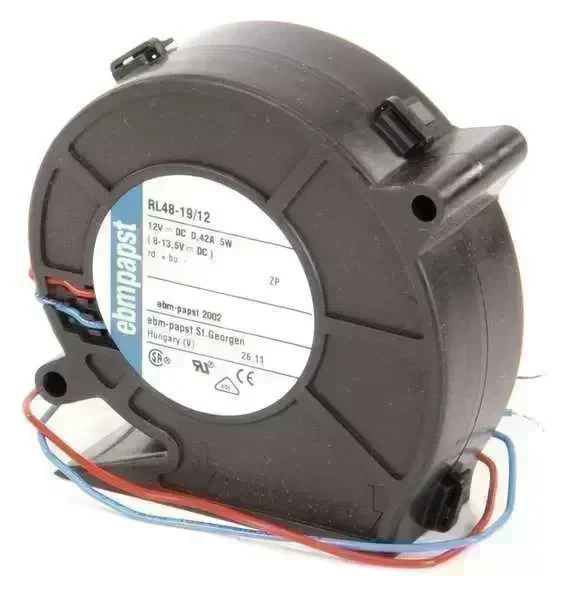 Ebm-Papst 3" Square Flatpack Axial Fan 12VDC RL48-19/12