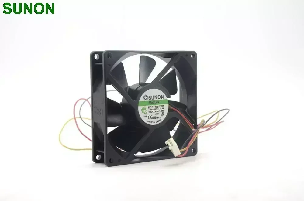 Sunon KDE19PTV3 9cm 9.2cm 9225 9025 12V 1.3W axial cooling fan